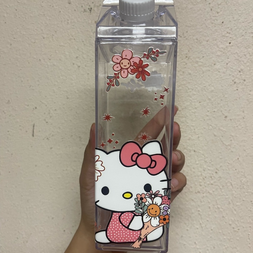 Custom Hello kitty water bottle